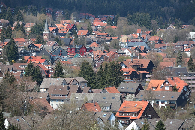 Vom Adamsblick auf Braunlage