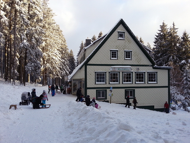 Rodeln Harz Braunlage Ferienwohnung