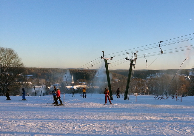 Skifahren Harz Braunlage Ferienwohnung